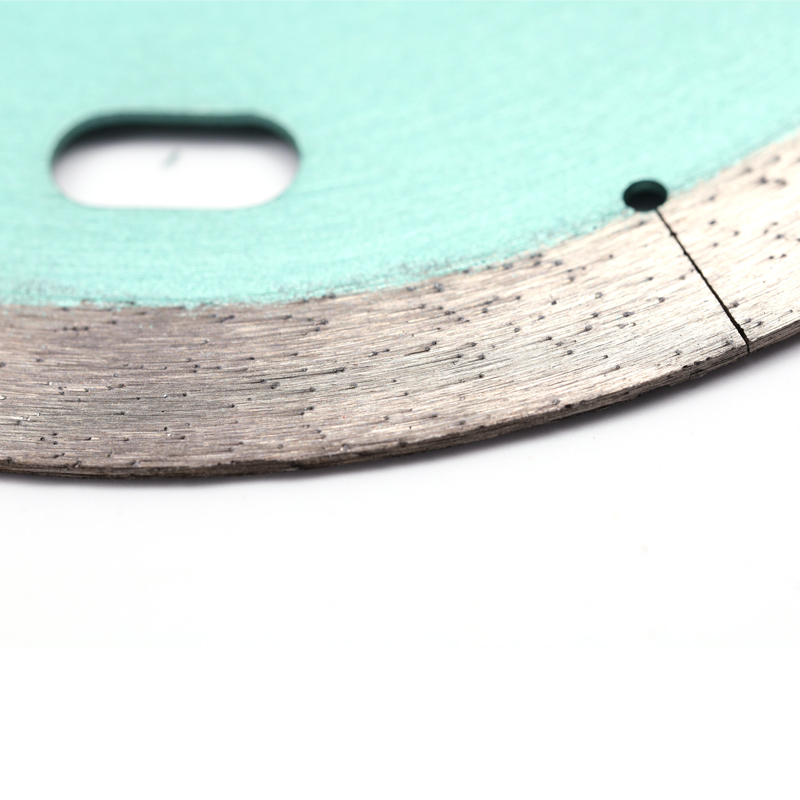 Continuous Rim Diamond Saw Blade for Porcelain Tile