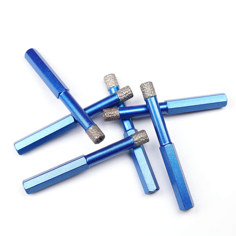Hexagon Shank Vacuum Brazed Diamond Drill Bit