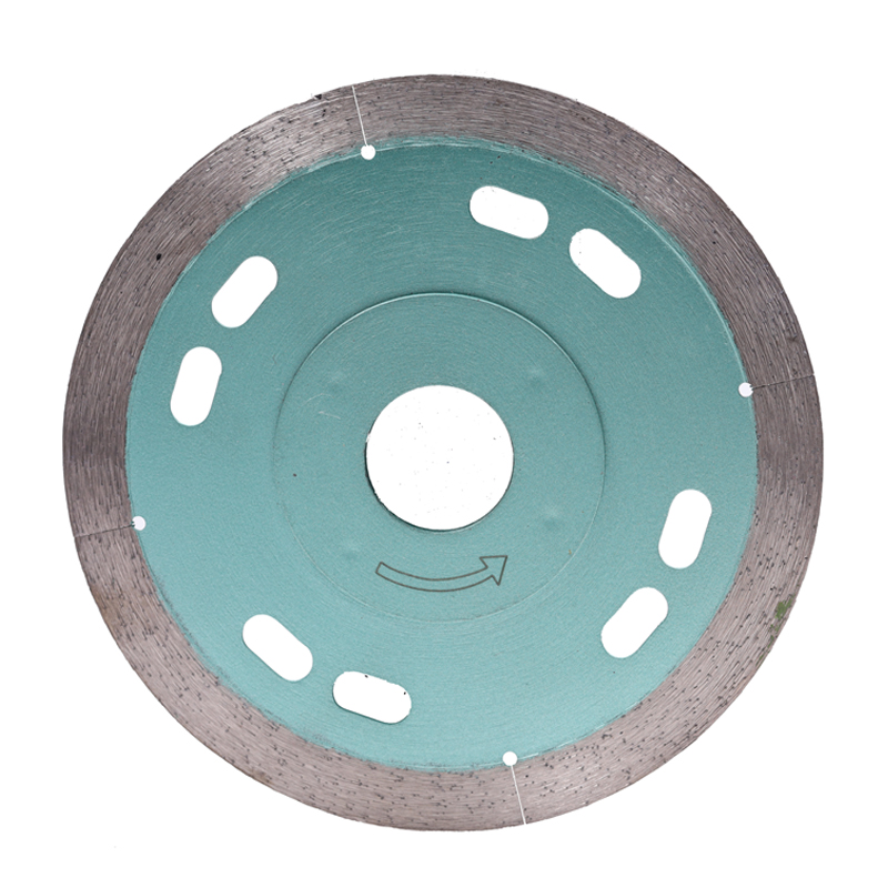 Continuous Rim Diamond Saw Blade for Porcelain Tile